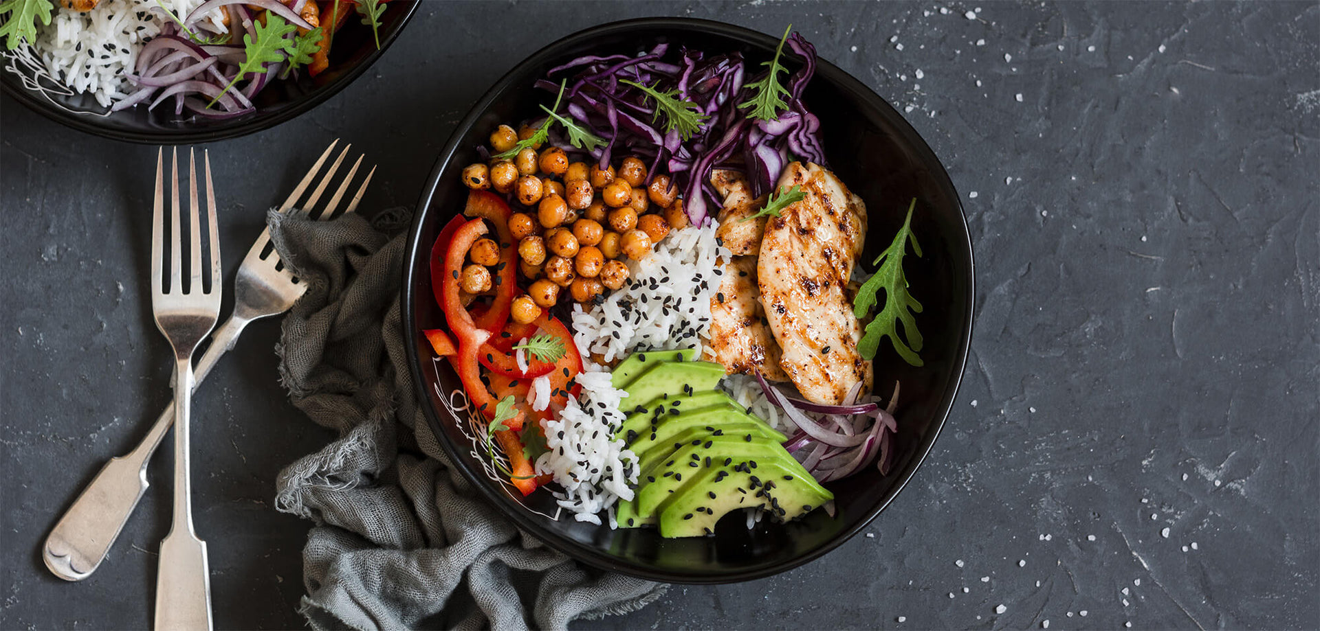 Chicken & Chickpea Buddha Bowl