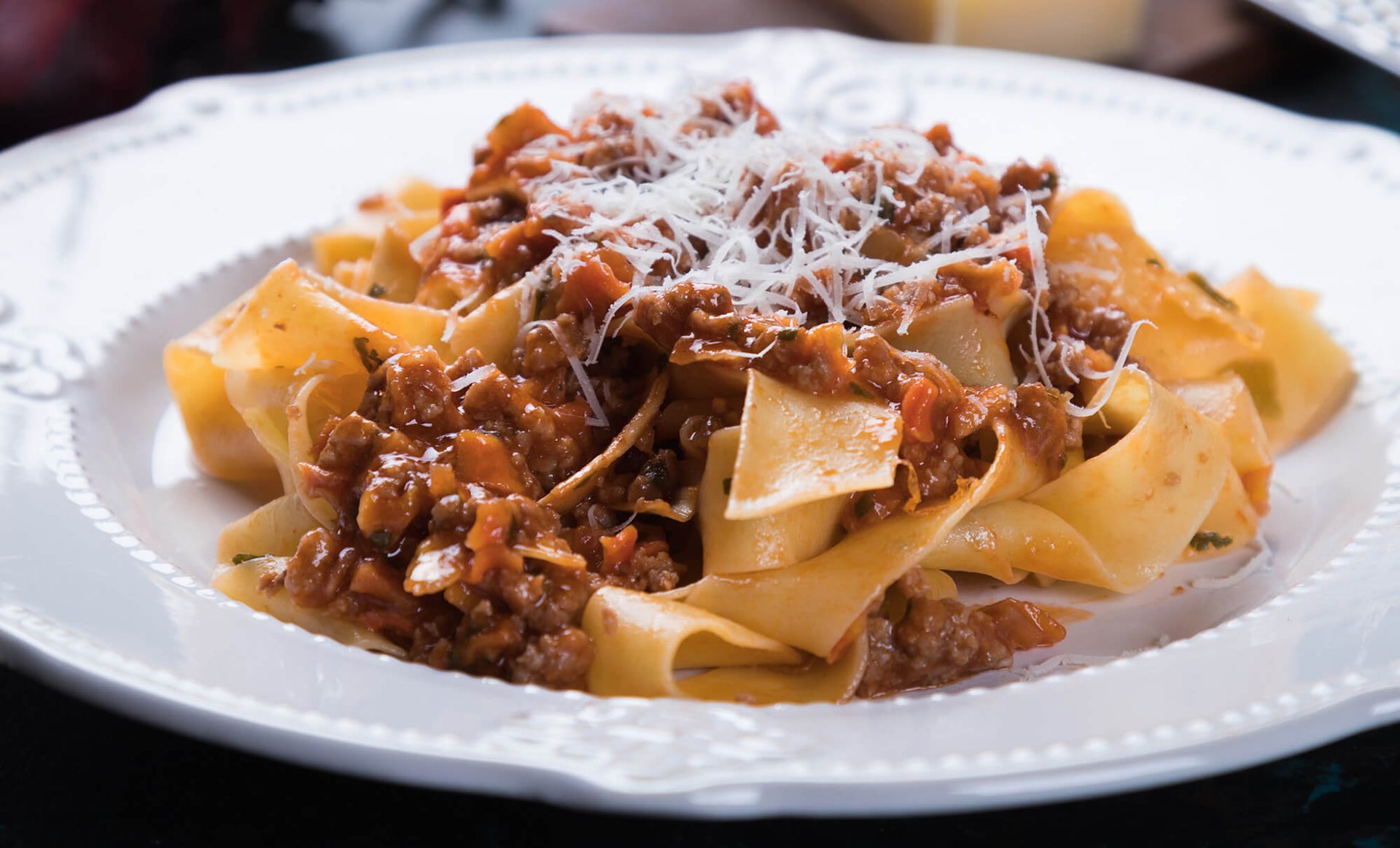 Rich Beef & Red Wine Ragu with Pappardelle