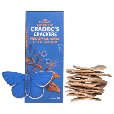 Cradocs Wholemeal Chia And Flax Seed Crackers