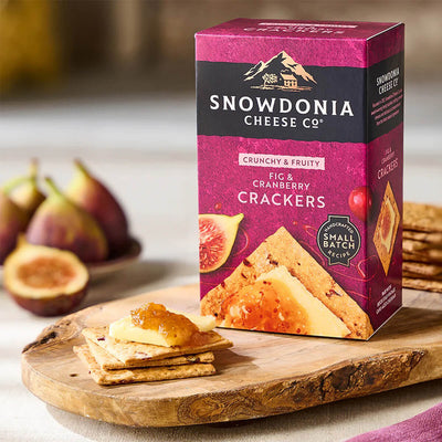 Snowdonia Fig and Cranberry Crackers