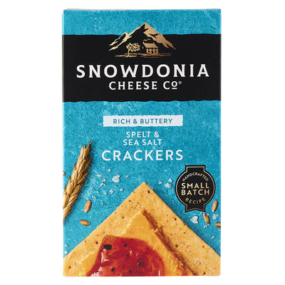 Snowdonia Spelt and Sea salt Crackers