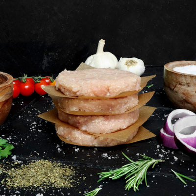 Shropshire Chicken Burgers