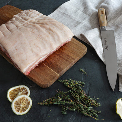 Christmas Welsh Flat Pork Belly Joint