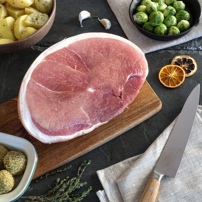 Welsh Christmas Cured Horseshoe Gammon Joint