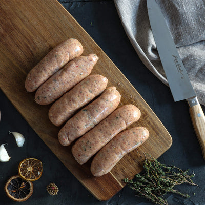 Christmas Welsh Dragon Pedigree Pork Sausages