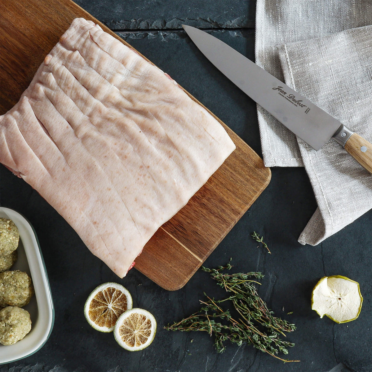 Christmas Welsh Flat Pork Belly Joint