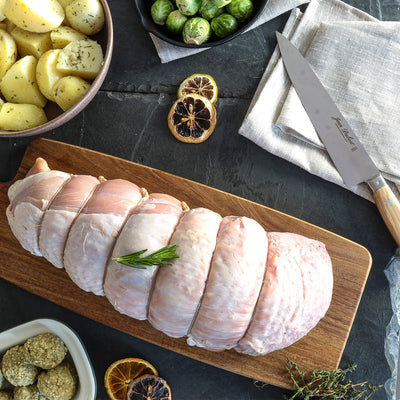 British Christmas Boned & Rolled Turkey Breast
